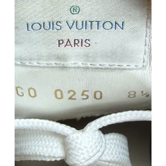 Size 8.5LV/9.5US - Louis Vuitton Run Away Prism Sneakers? Retail $1K! main image 4